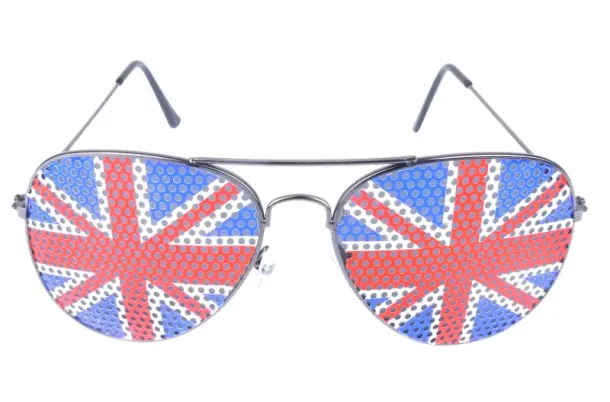 Union Jack Aviator Glasses