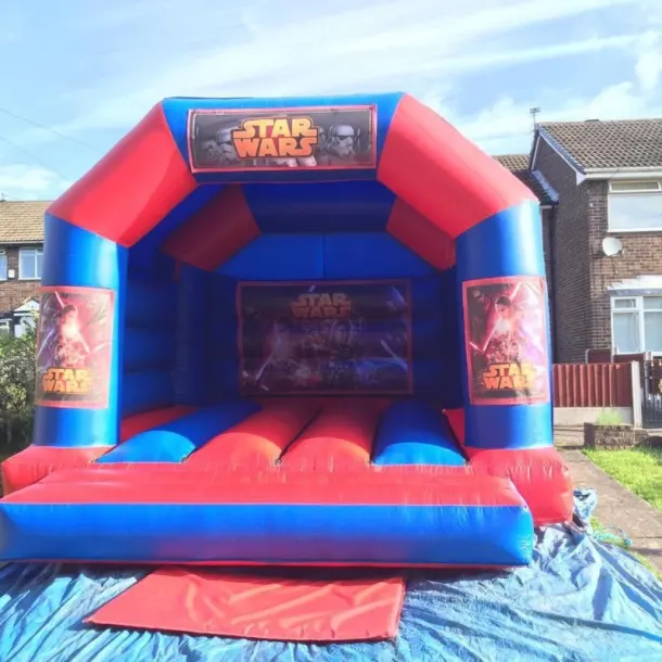 15ft X 12ft Blue And Red Castle - Star Wars Theme