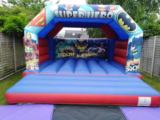 Superhero Bouncy Castle