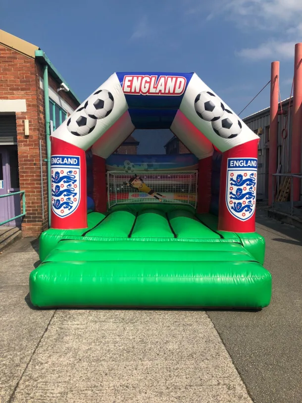 Football 2 Bouncy Castle