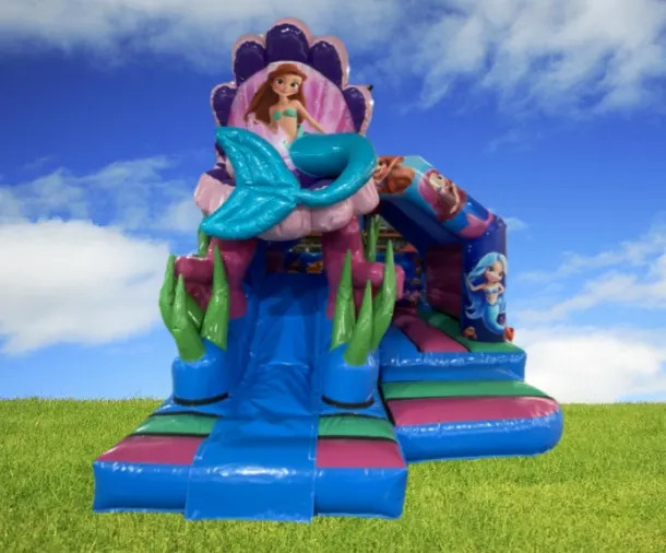 Mermaid 3d Castle With Slide