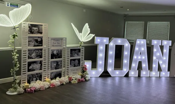 Memory Board Display With Up To 4 Led Letters