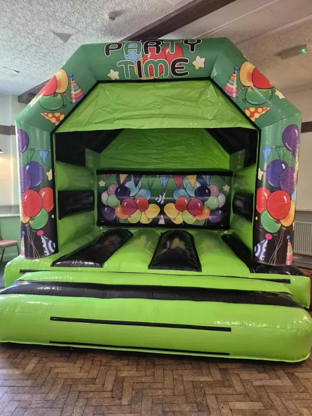 12ftx12ft Green And Black Party Time