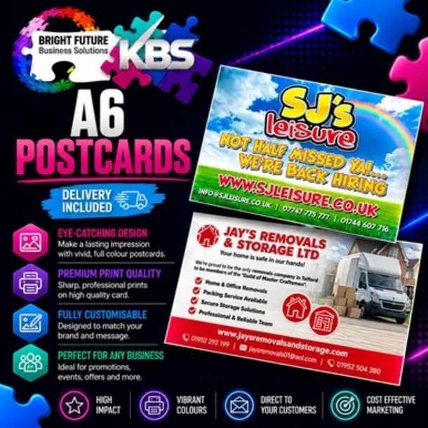 A6 Postcards - Card Thickness