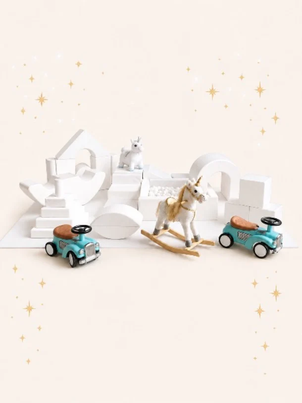 Moonbeam Soft Play Package - All White
