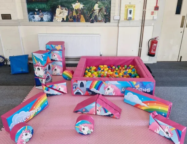 Indoor Only Unicorn Soft Play