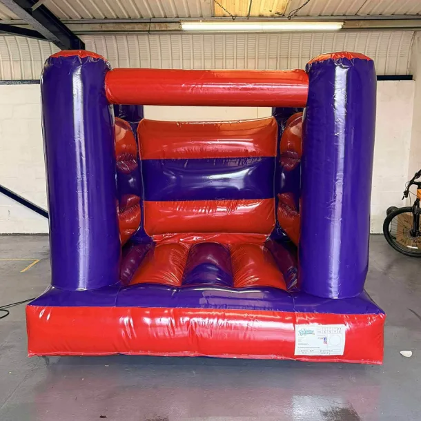 Red And Purple Bouncy Castle