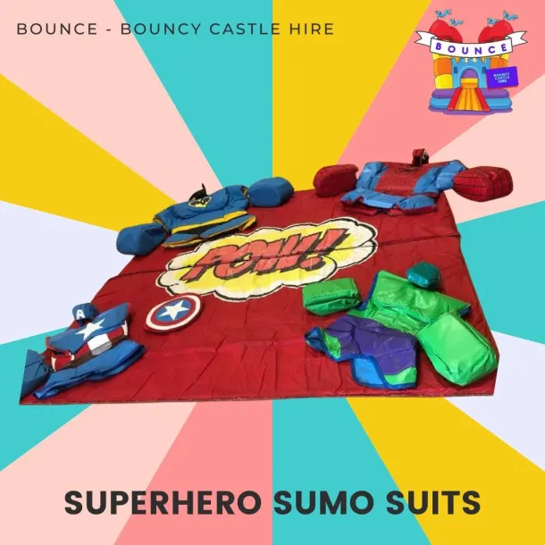 Superhero Sumo Suits