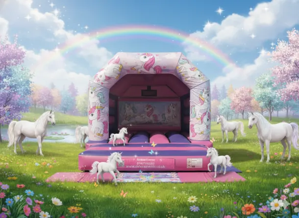 Unicorn Bouncy Castle