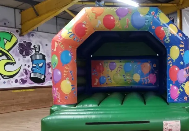 Balloons Disco Bouncy Castle