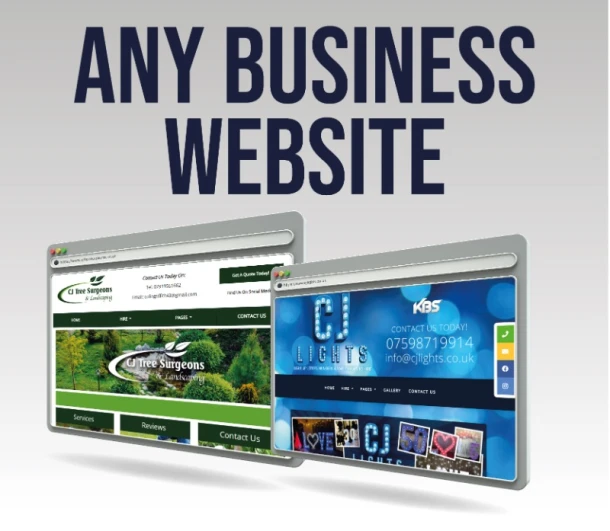 Standard Website For Any Business