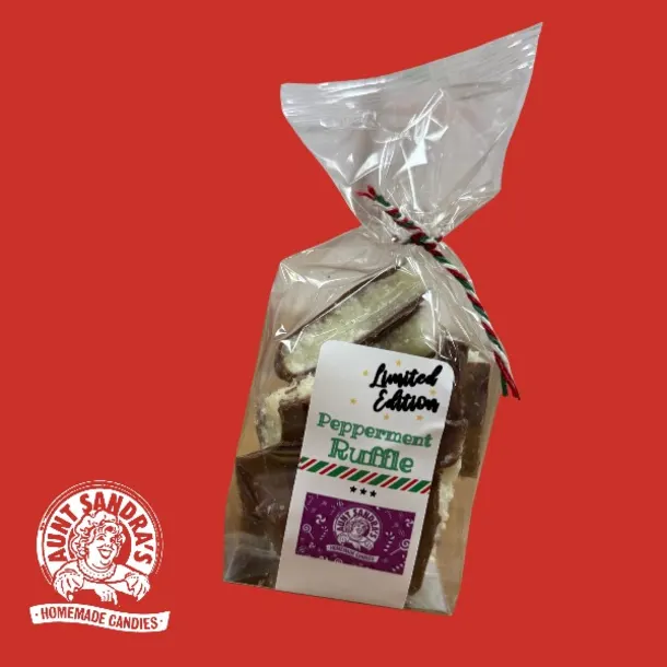 Christmas Peppermint Ruffle