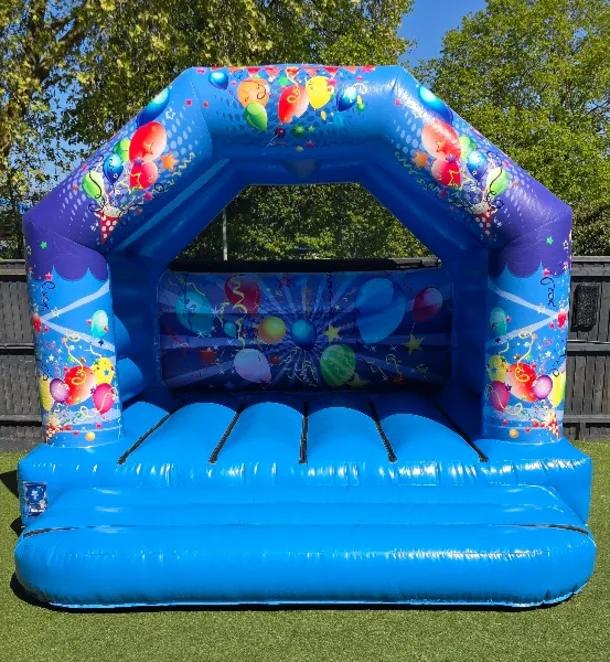 Blue 12x12 Bouncy Castle