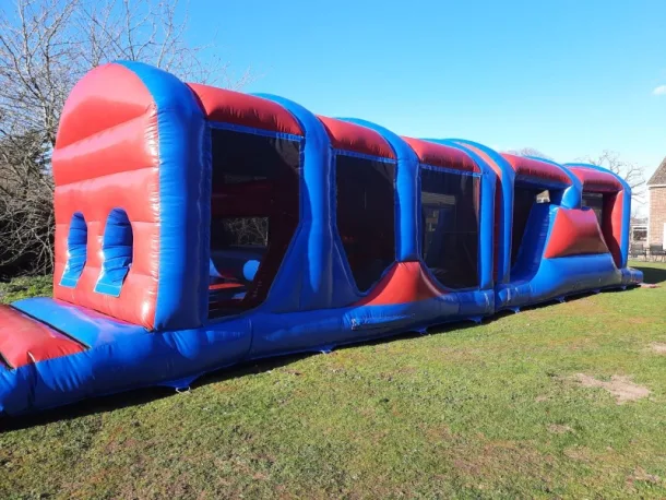 Red And Blue 55ft Assault Courses