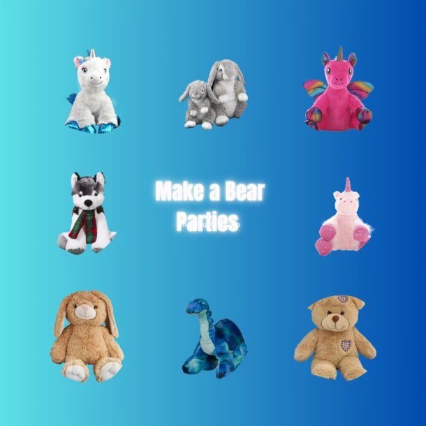 Make A Bear Hosted Party 16 Inch Bears