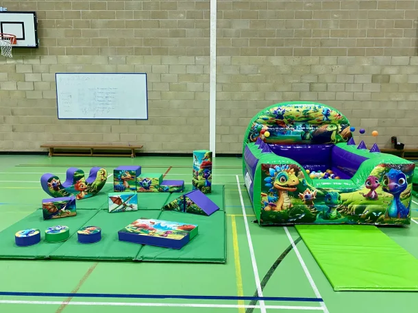 Dinosaur Soft Play With Ball Pond