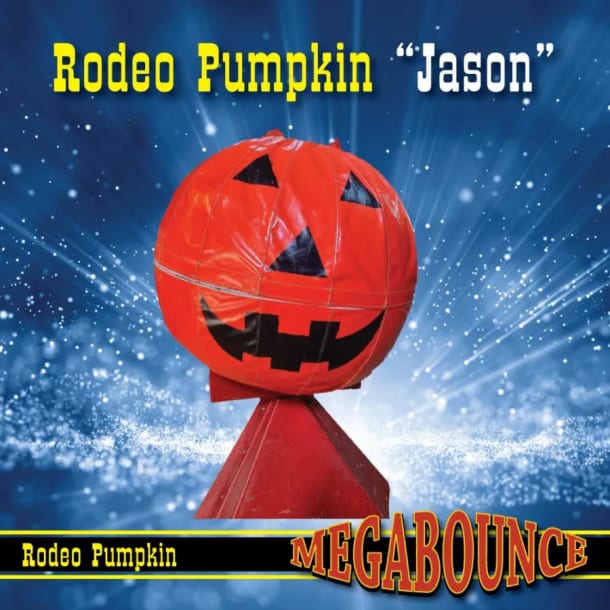 5pm - 11pm Time Slot Rodeo Bull Hire - Pumpkin Skin