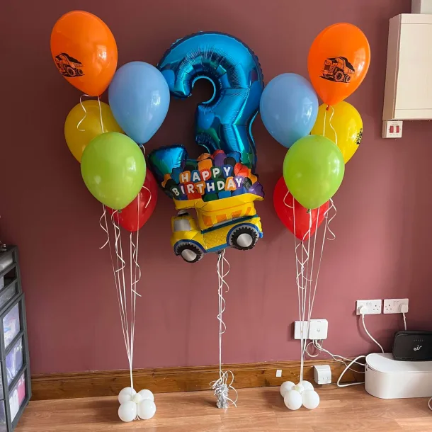 Vehicle Themed Birthday Package
