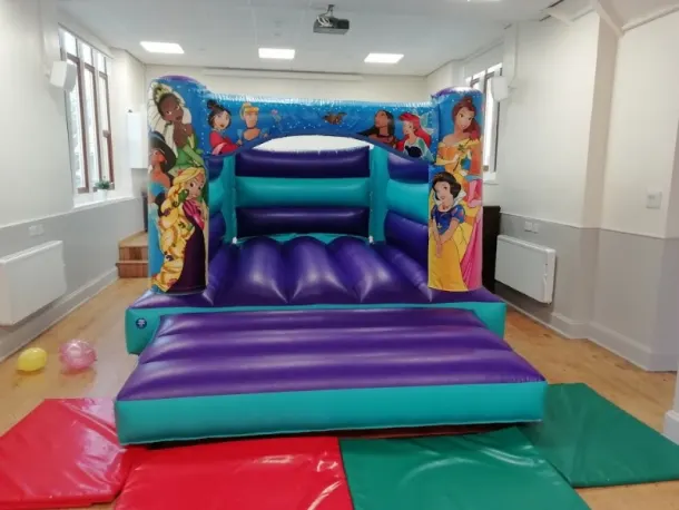 Aqua Princesses H Style Bouncy Castle