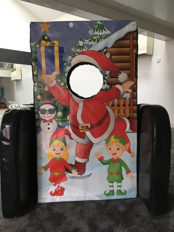 Santa Theme - Peek A Boo