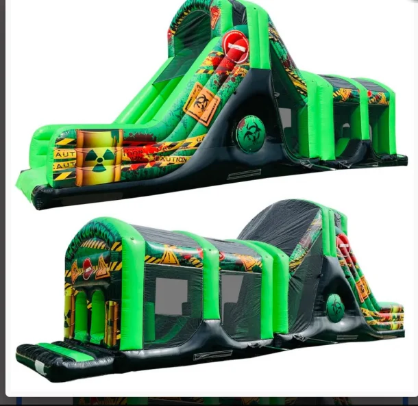 40ft Toxic Obstacle Course