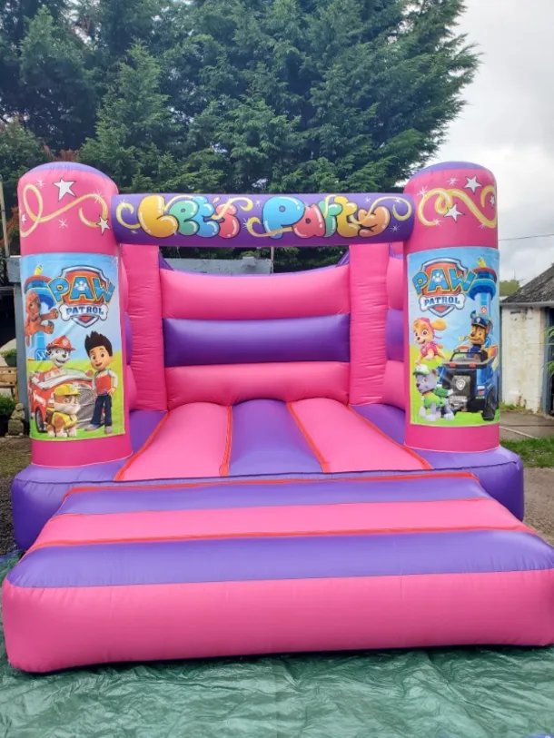 Paw Patrol Theme Bouncy Castle