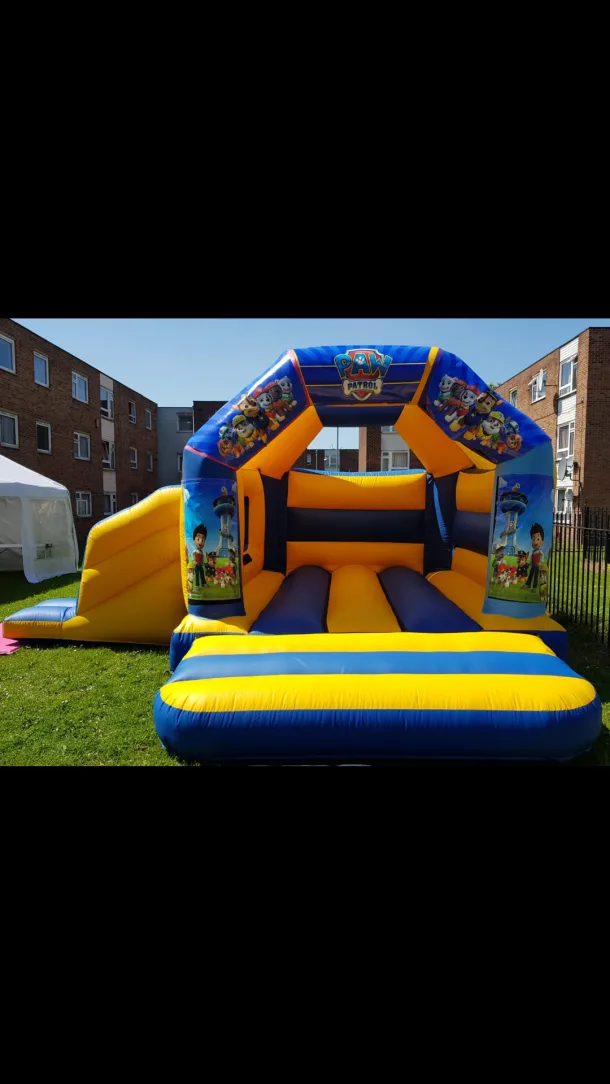 Paw Patrol Bouncy Castle Slide Combo