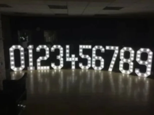 4ft Led Numbers
