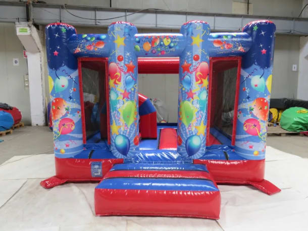 14 X 11 Blue Toddler Activity Bouncy Castle Party