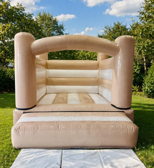 White And Tan Castle