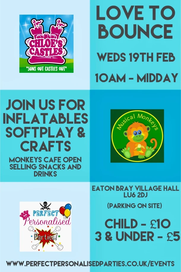 Love To Bounce - Eaton Bray Village Hall