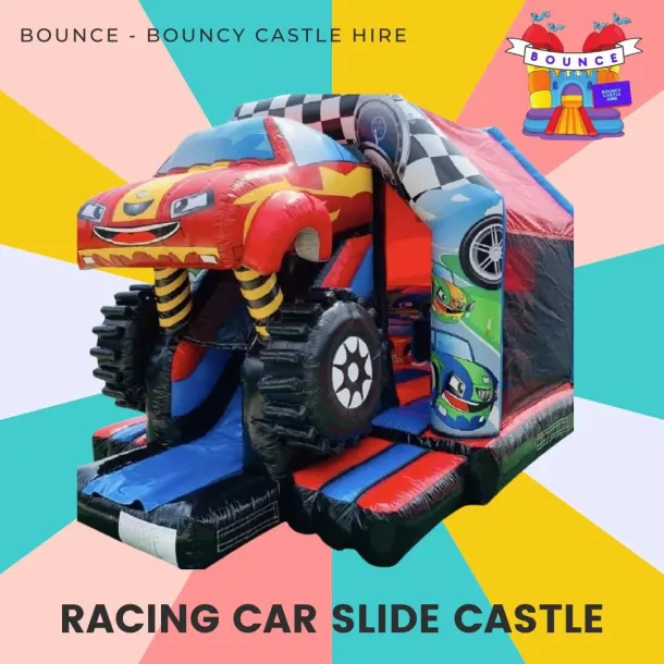 Racing Car Slide Castle