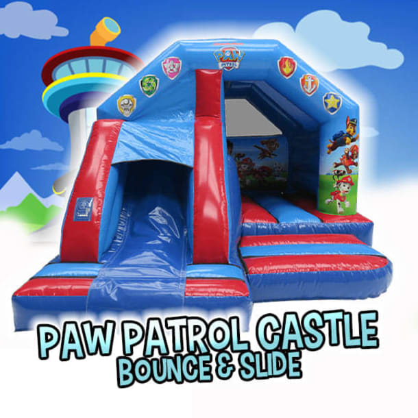 Paw Patrol Castle With Slide