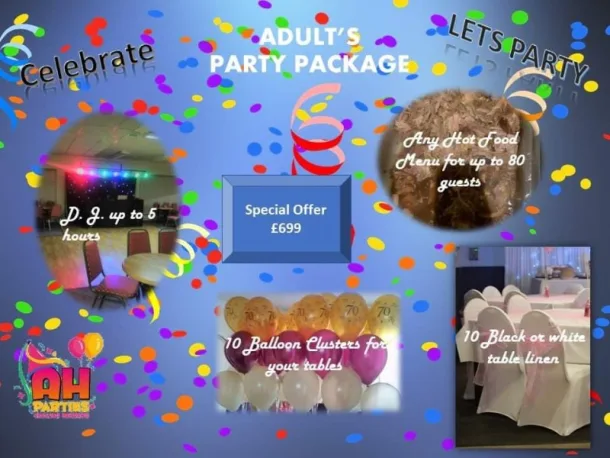 Adults Party Package 2