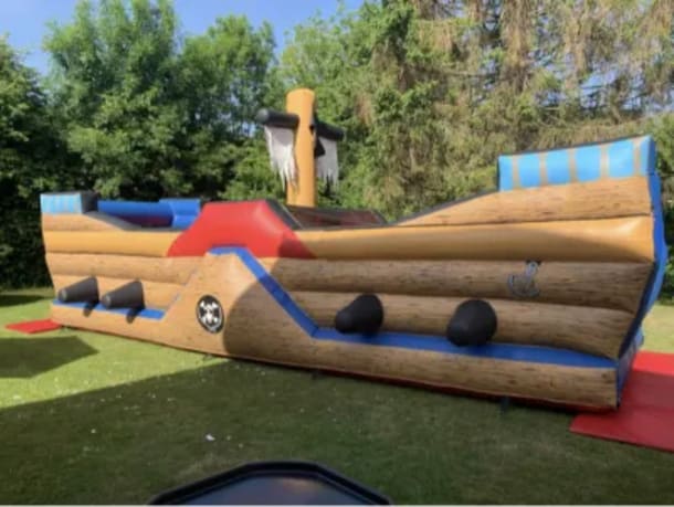 45ft Pirate Ship Obstacle Course