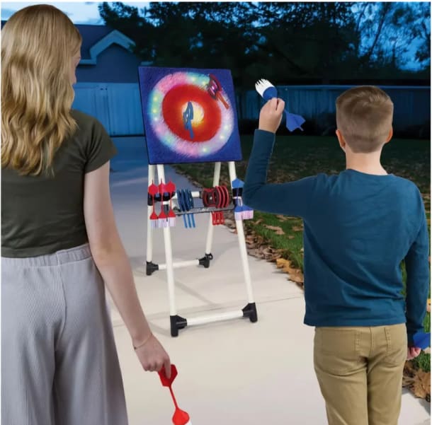 Light Up Axe Throwing And Darts