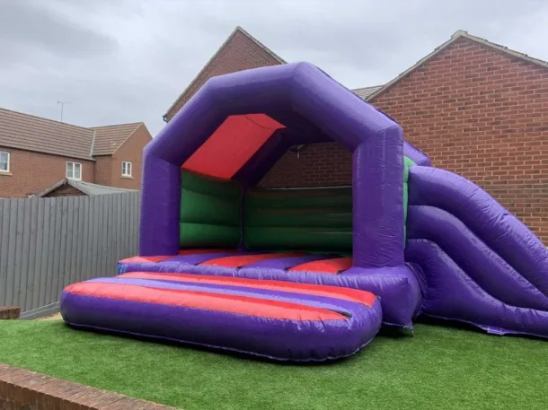 Purple Bouncy Castle All Day Wedding Package