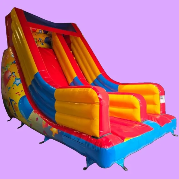 Inflatable Slide With A 10 Ft High Platform