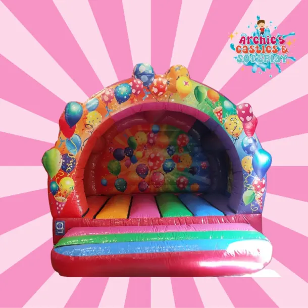 13ftx14ft Multicoloured 3d Castle