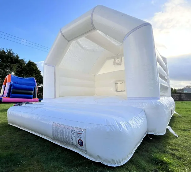 White Bouncy Castle 15ft X 12ft