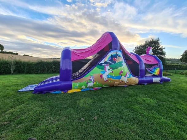 9.5m Unicorn Obstacle Course