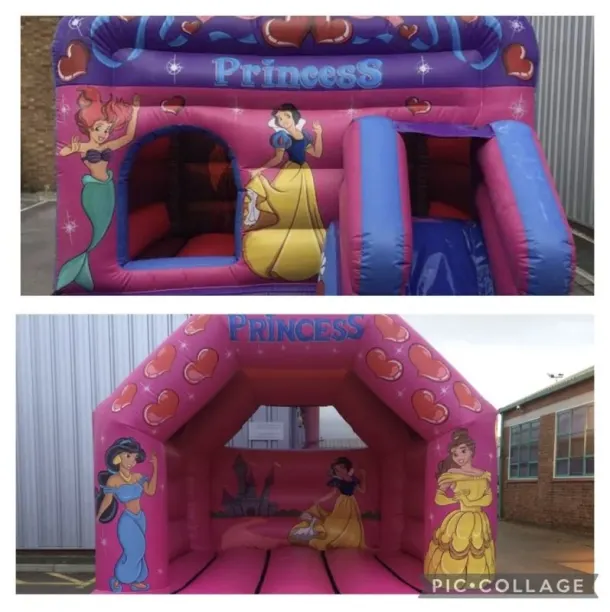 12ft X 14ft Castle And 14ft X 18ft Combi Castle Package