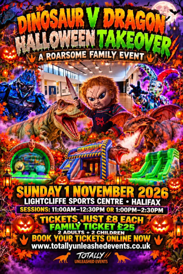 Dinosaur V Dragon Halloween Takeover