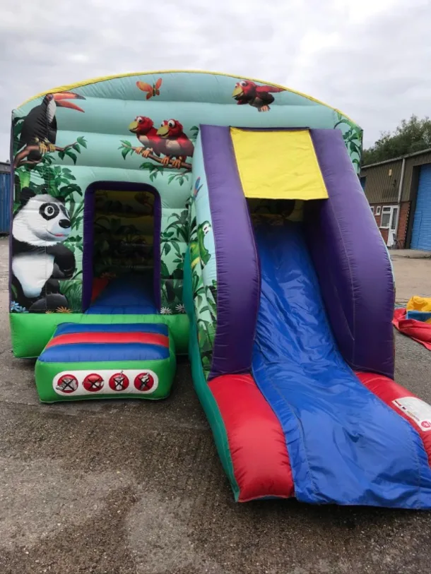 12ft X 15ft Jungle Slide Castle