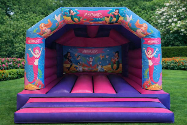 Mermaid Pink And Purple Castle