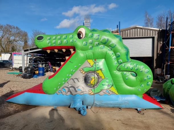 9.8ft Crocodile Slide