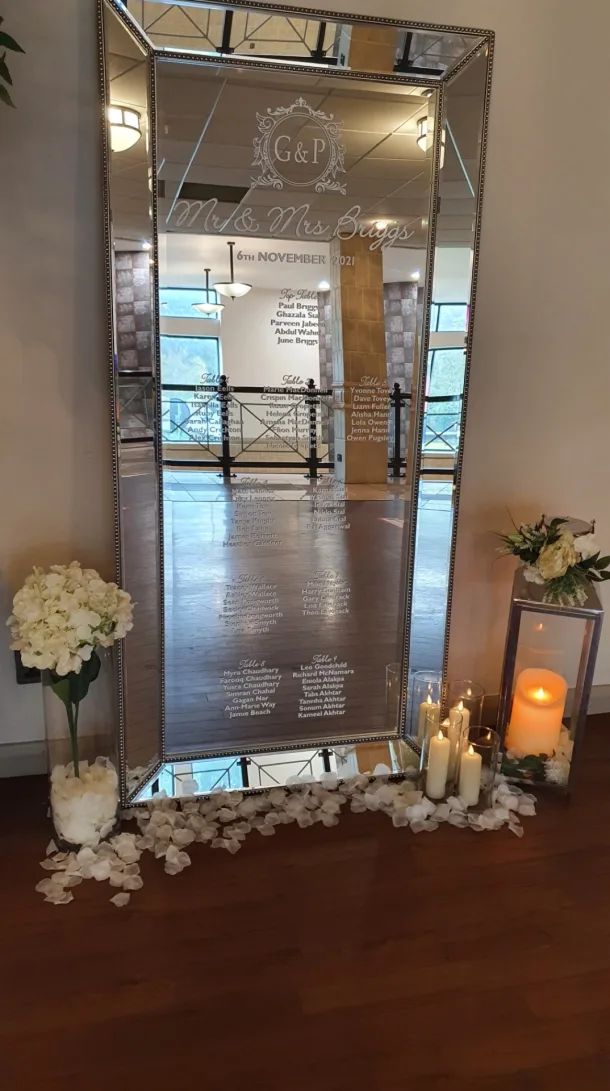 Welcome Signs And Table Plans