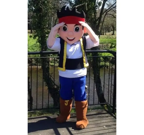 Jake And The Neverland Pirates Mascot