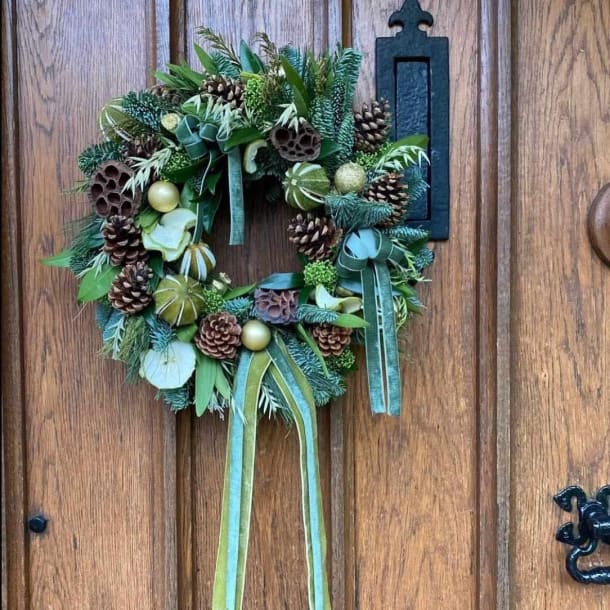 Fresh Handmade Door Wreaths