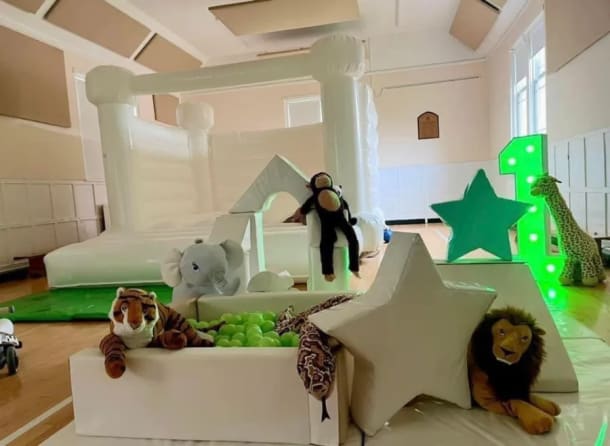 White Soft Play Hire